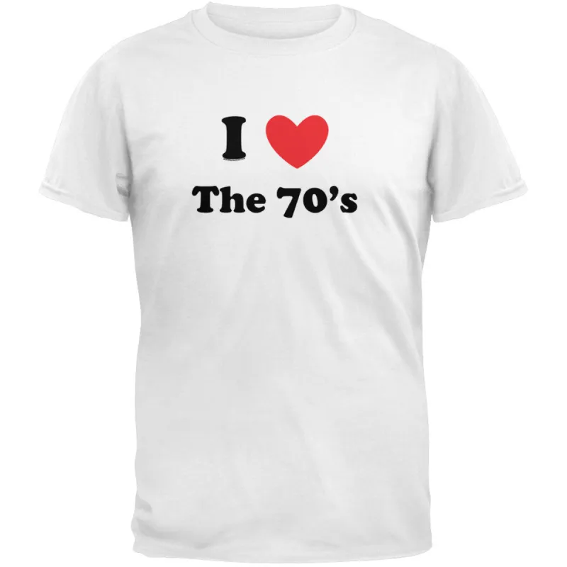 I Heart The 70's T-Shirt sold by Old Glory