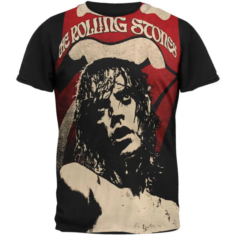 Rolling Stones - Mick Tongue Subway T-Shirt sold by Old Glory