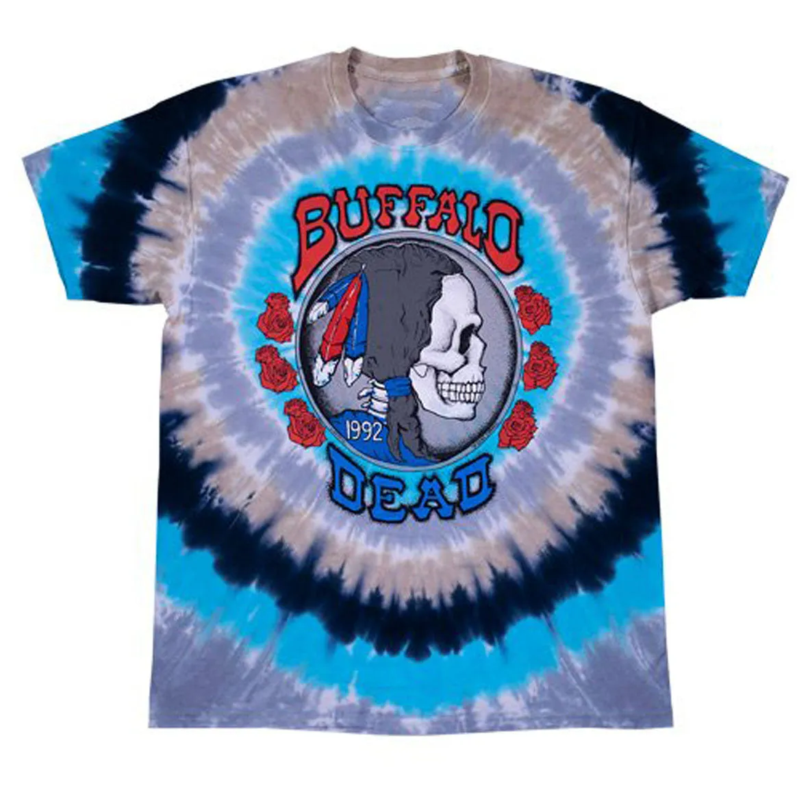 Grateful Dead - Buffalo Nickel Tie Dye Mens T Shirt sold by Old Glory