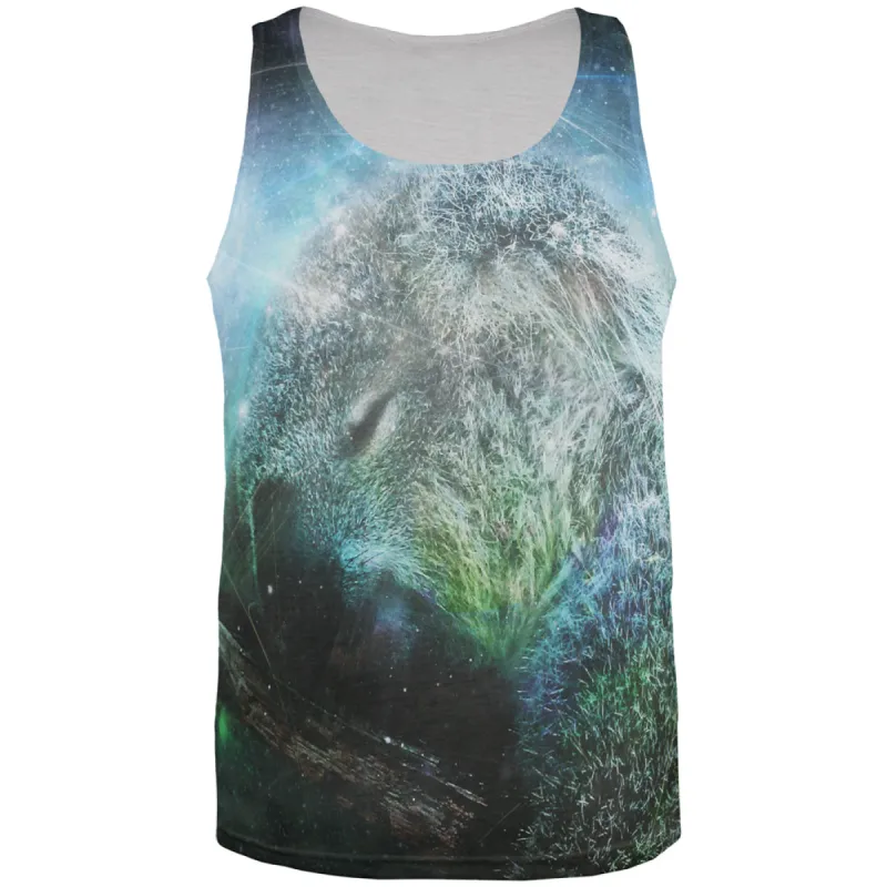 Galaxy Koala is My Spirit Animal All Over Mens Tank Top sold by Old Glory