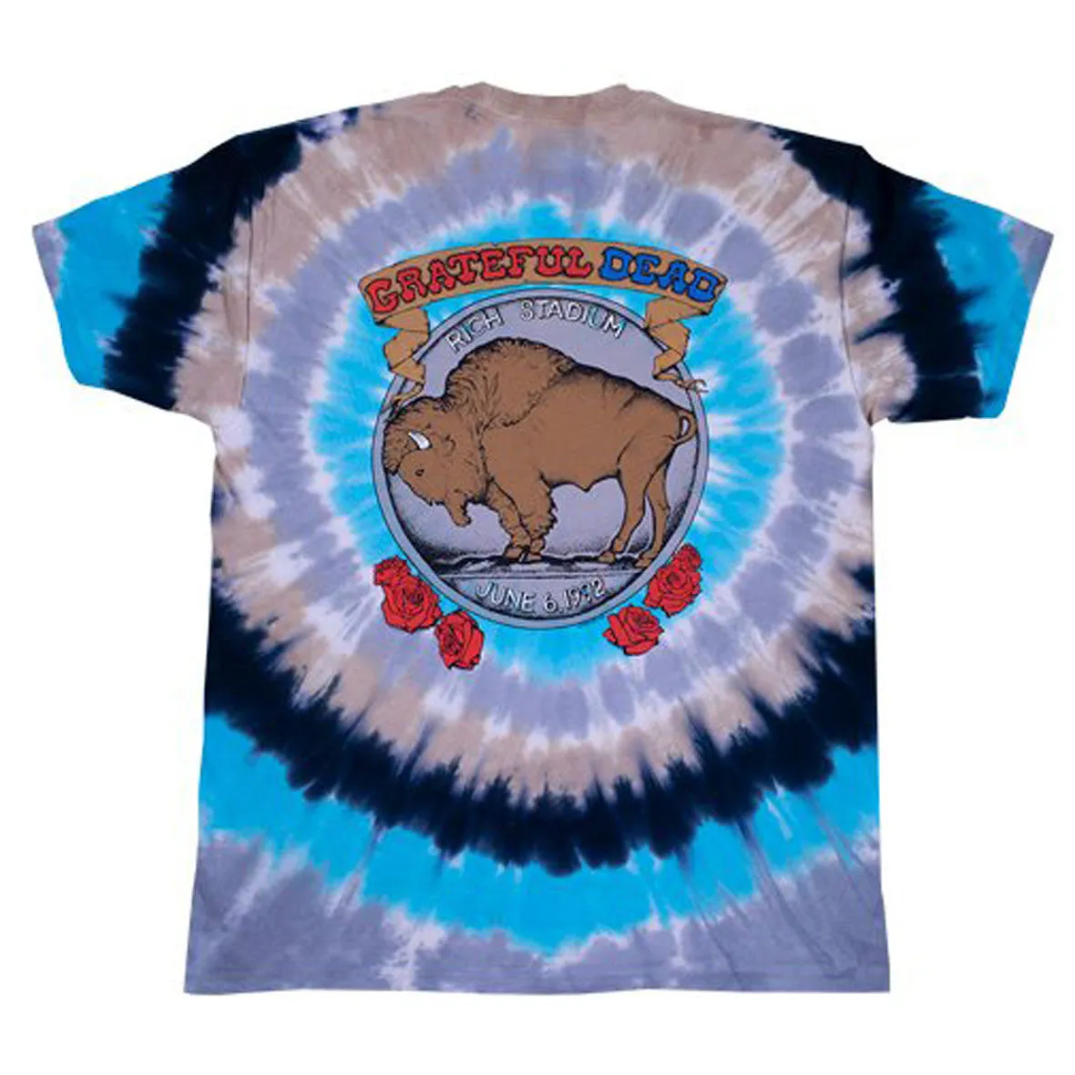 Grateful Dead - Buffalo Nickel Tie Dye Mens T Shirt sold by Old Glory product image thumbnail 2