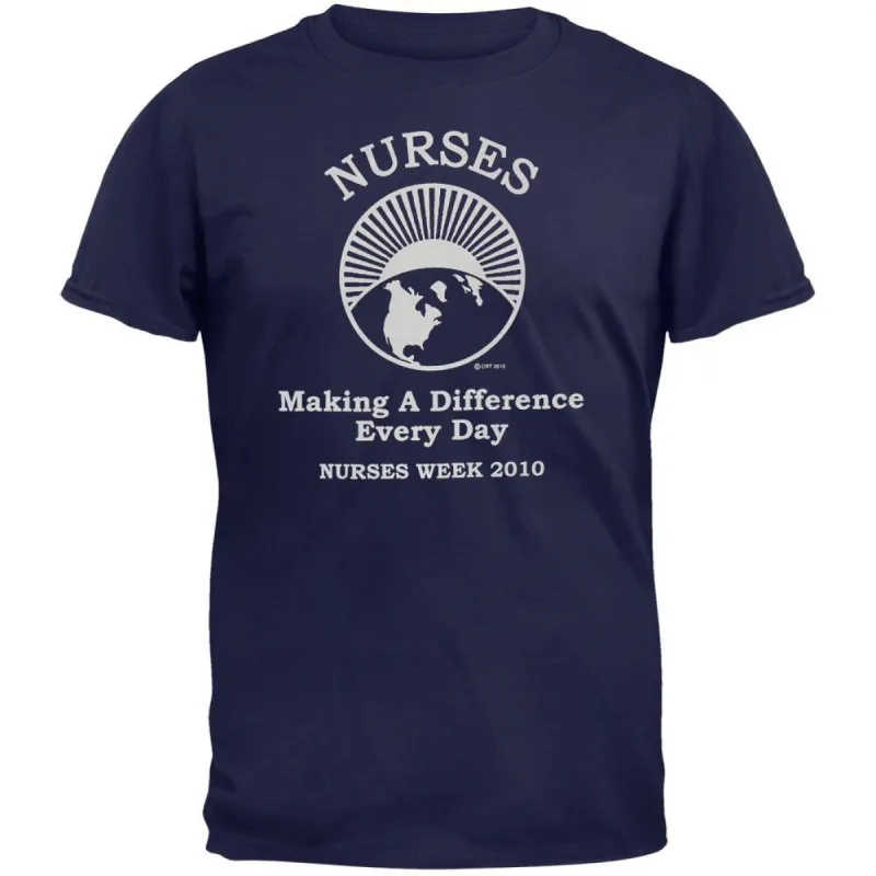 Nurses Making A Difference Adult T-Shirt sold by Old Glory