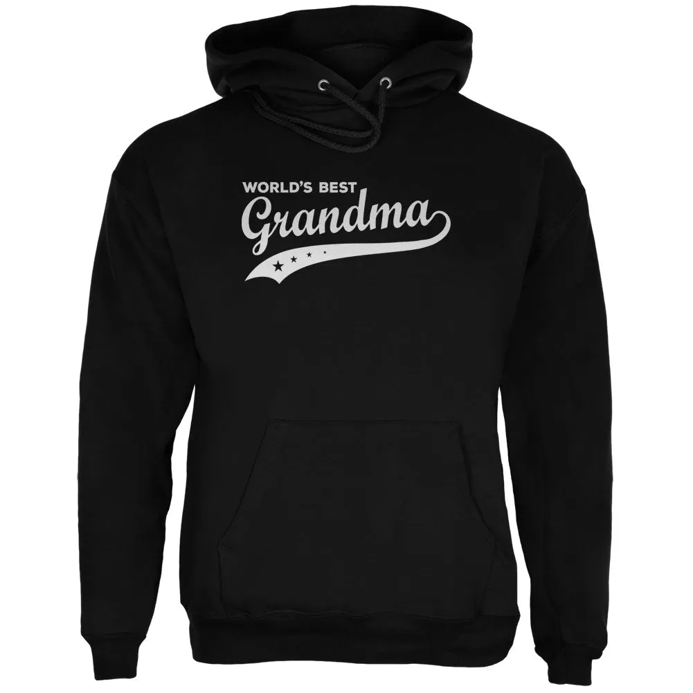 Mother's Day - World's Best Grandma Black Adult Hoodie sold by Old Glory