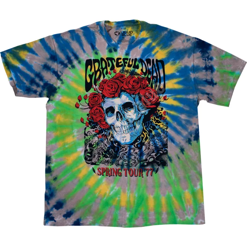Grateful Dead - Bertha 77 Tie Dye Mens T Shirt sold by Old Glory