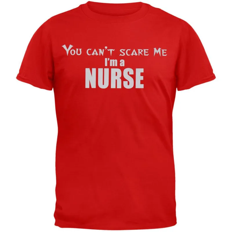 Can't Scare Me Nurse Adult T-Shirt sold by Old Glory