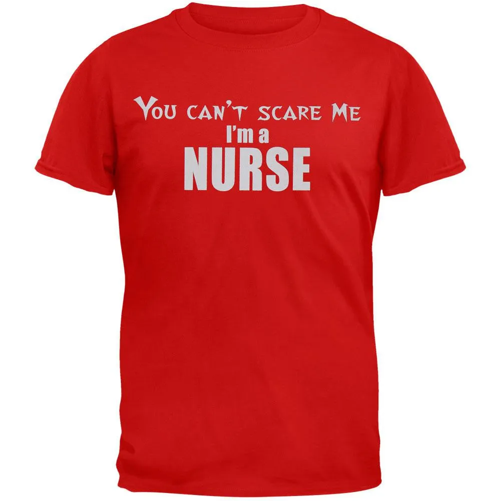 Can't Scare Me Nurse Adult T-Shirt sold by Old Glory