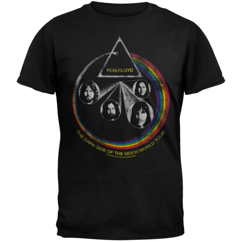 Pink Floyd - World Tour Soft T-Shirt sold by Old Glory