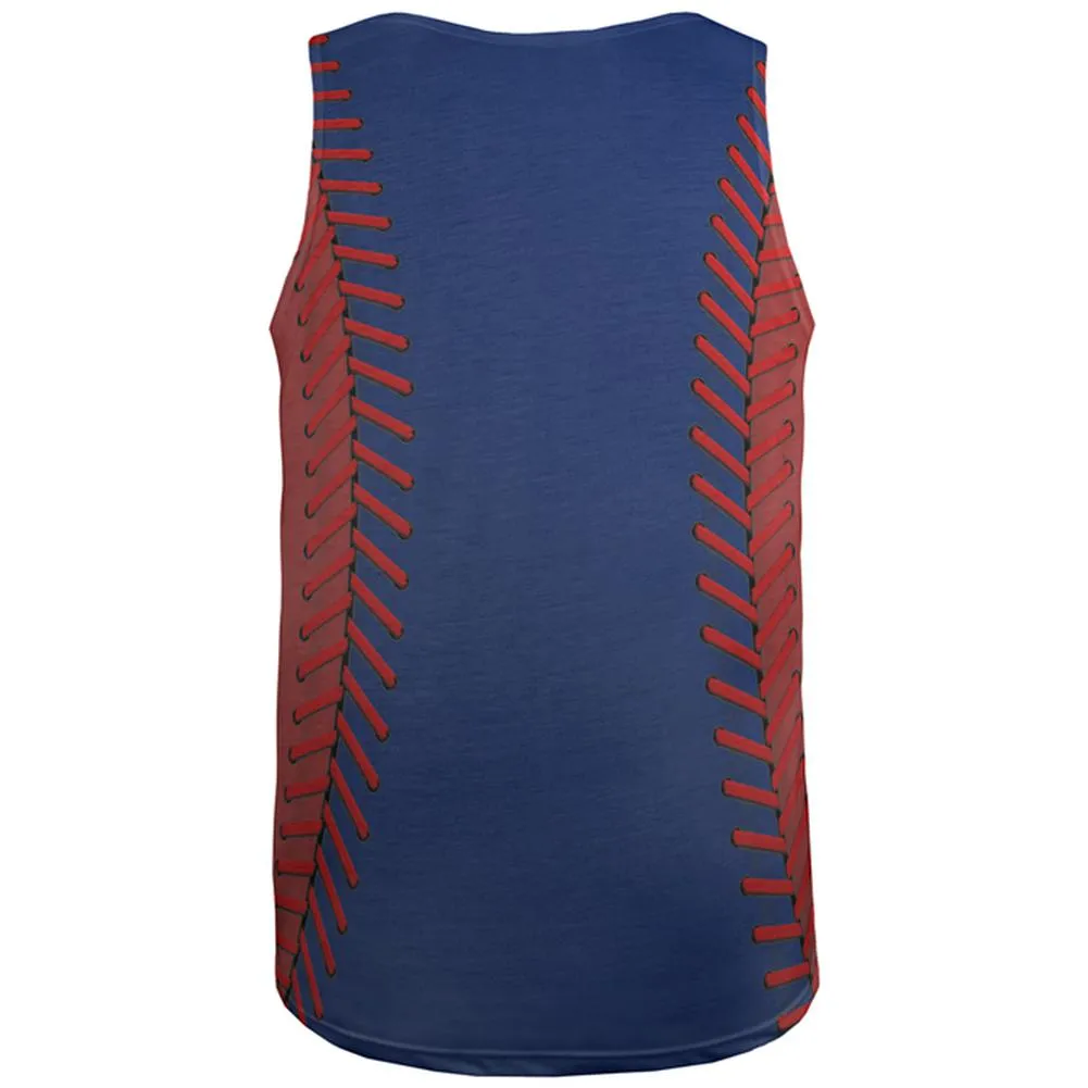 Baseball League Blue and Red All Over Mens Tank Top sold by Old Glory product image thumbnail 2