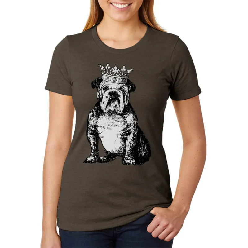 Bulldog Crown Juniors Soft Heather T Shirt sold by Old Glory