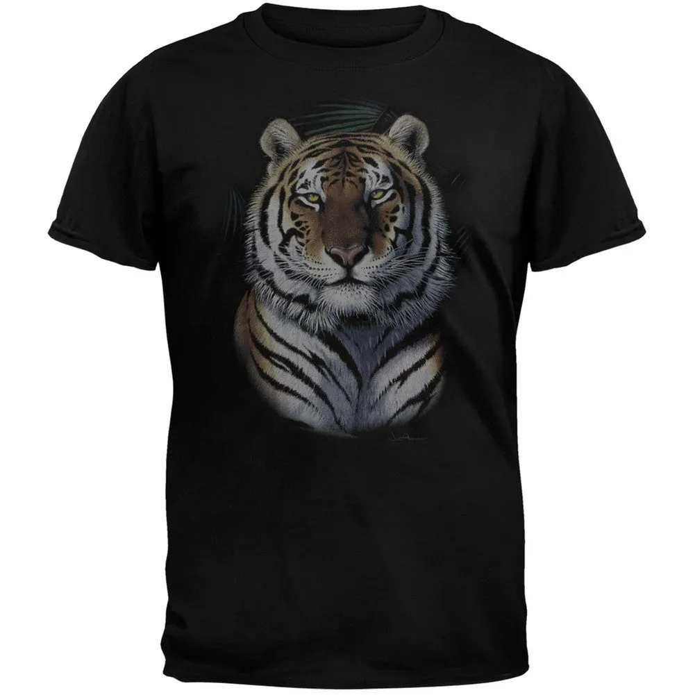 Tiger Portrait Adult T-Shirt sold by Old Glory