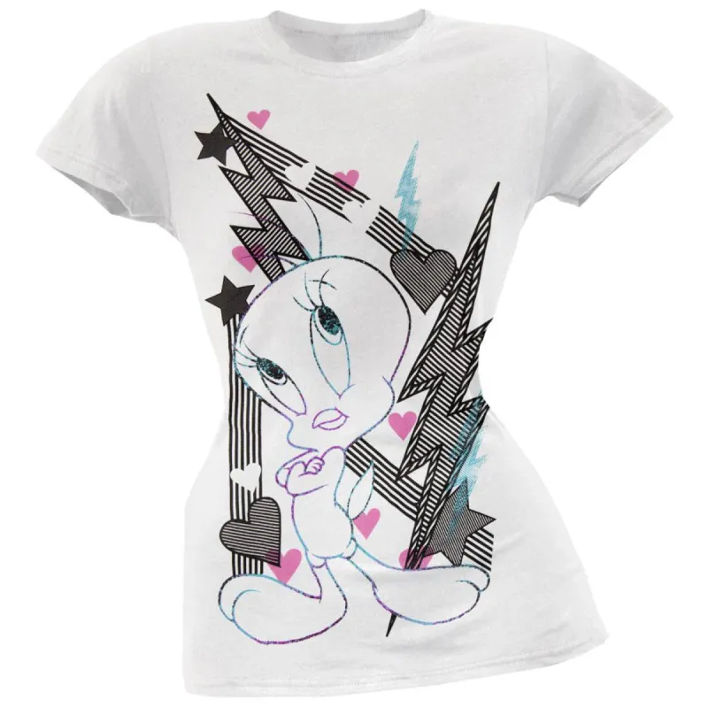 Looney Tunes - Lightening Tweety Juniors T-Shirt sold by Old Glory