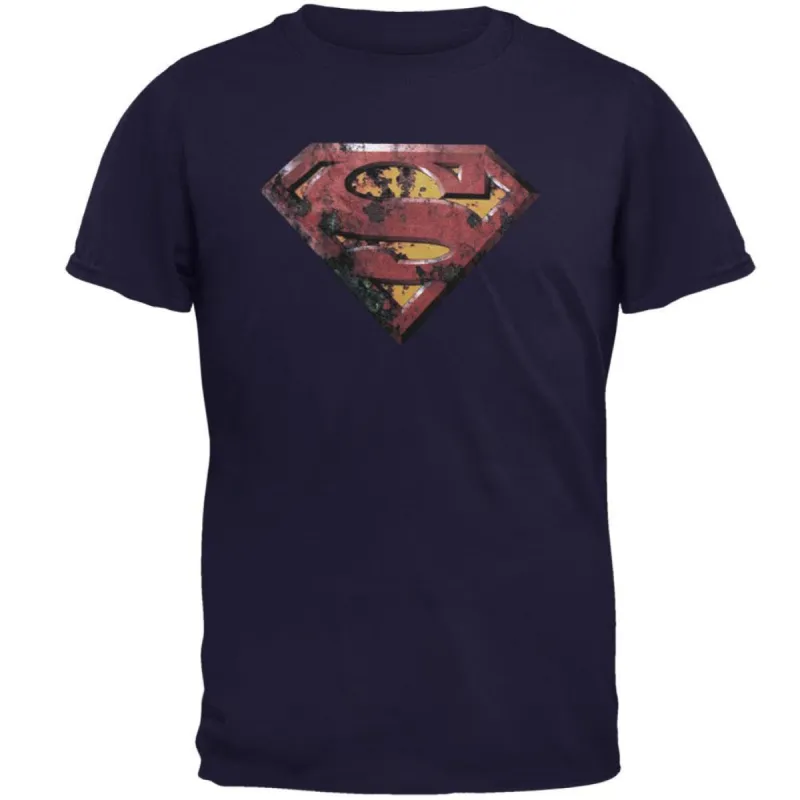 Superman - Rusted Shield T-Shirt sold by Old Glory