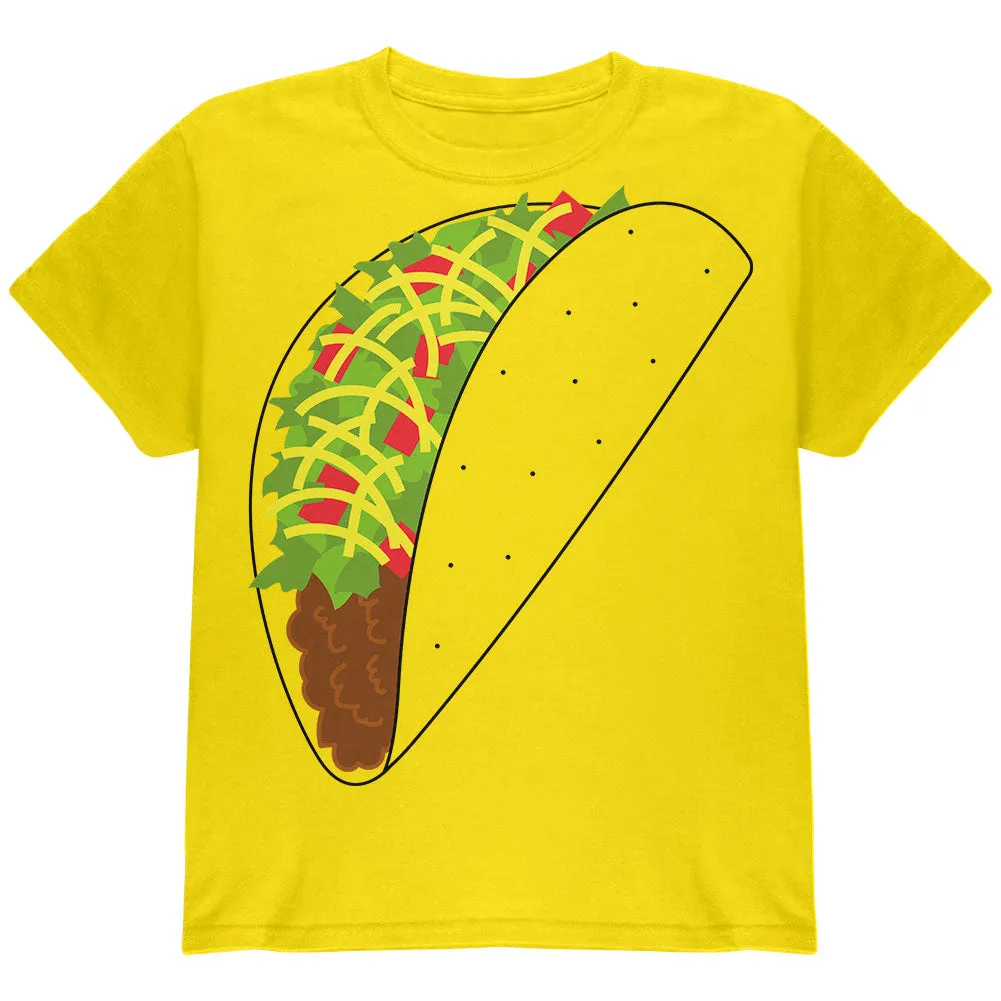Halloween Taco Food Costume Youth T Shirt sold by Old Glory product image thumbnail 2