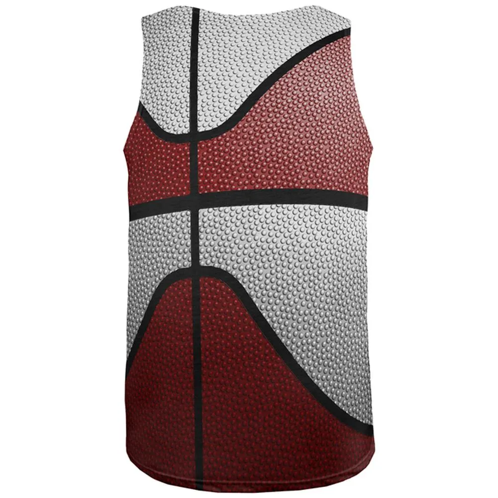 Championship Basketball Maroon & White All Over Mens Tank Top sold by Old Glory product image thumbnail 2