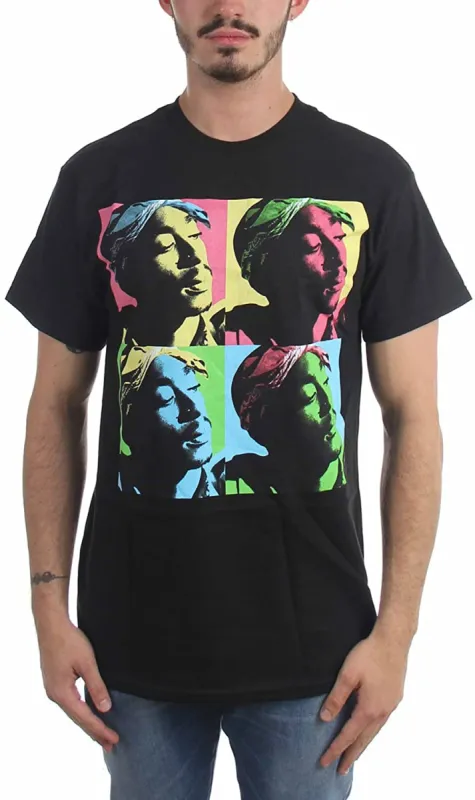 Tupac - Pop Art Mens T Shirt sold by Old Glory