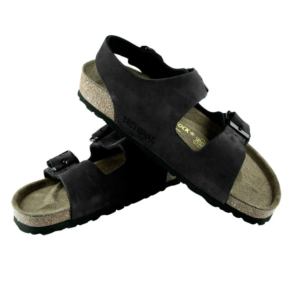 Birkenstock Milano - Charcoal sold by Old Glory
