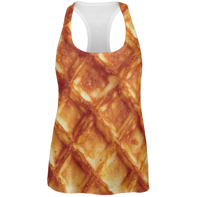 Waffle All Over Womens Racerback Tank Top sold by Old Glory