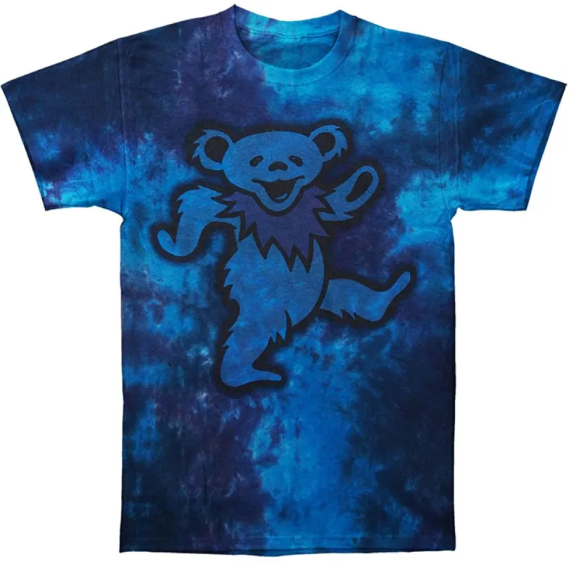 Grateful Dead - Big Blue Bear Tie Dye Mens T Shirt sold by Old Glory