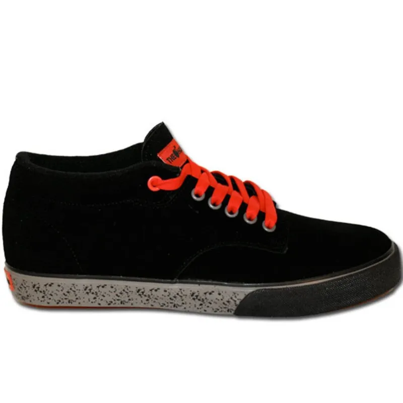 The Hundreds - Johnson Mid Top Black & Grey Sneakers sold by Old Glory