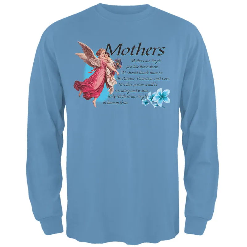 Mother Angel Mens Long Sleeve T Shirt sold by Old Glory