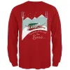 Christmas Dachshund Dashing Through the Snow Mens Long Sleeve T Shirt sold by Old Glory