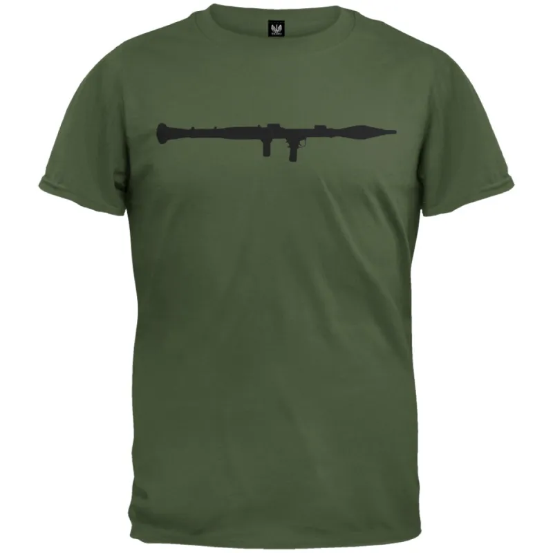 R.P.G. Silhouette Military Green T-Shirt sold by Old Glory
