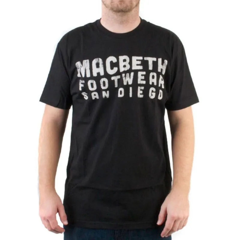 Macbeth - Harbour Black Adult T-Shirt made by Old Glory