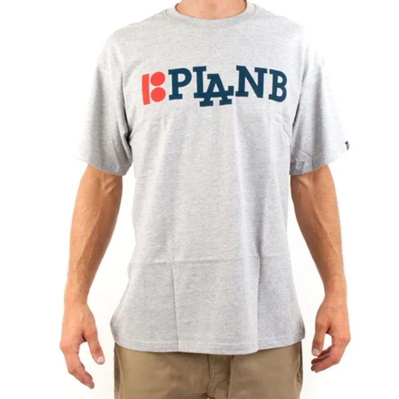 Plan B - LA Grey T-Shirt made by Old Glory