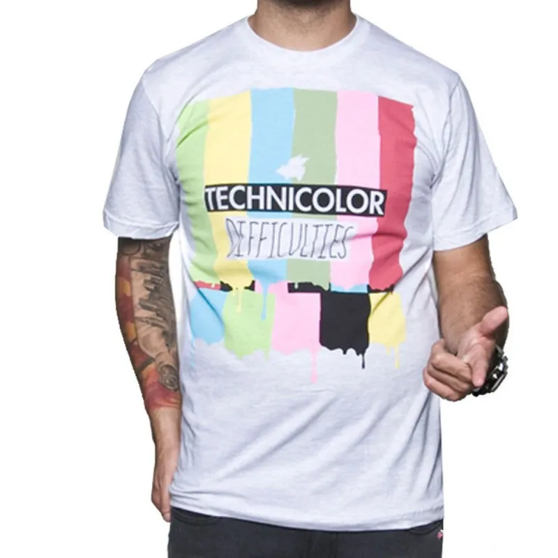Glamour Kills - Technicolor Difficulties Adult Soft T-Shirt made by Old Glory