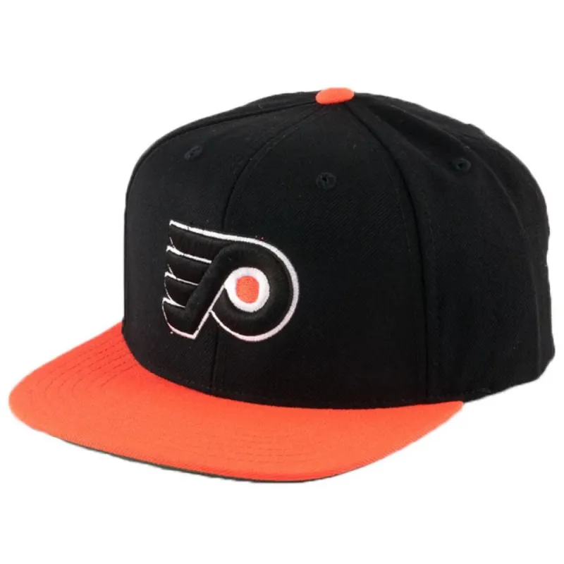 Philadelphia Flyers - Vault Logo Adult Flat Brim Snapback Cap sold by Old Glory