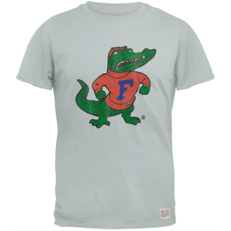 Florida Gators - Distressed Large Gator Vintage Adult Soft T-Shirt sold by Old Glory