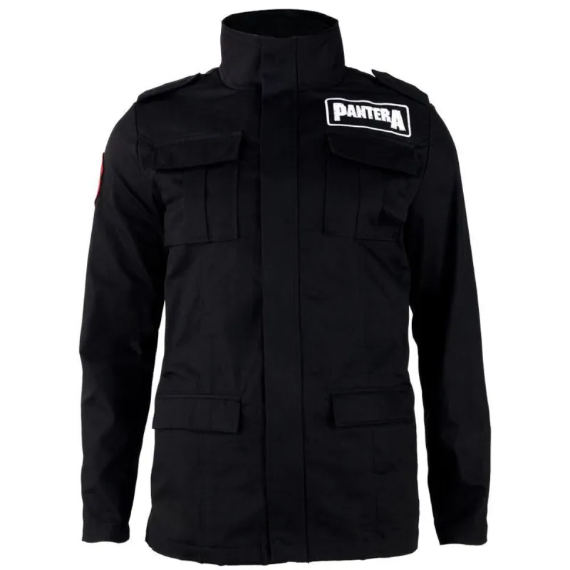 Pantera - CFH Logo Cut N Sew Adult Military Jacket sold by Old Glory