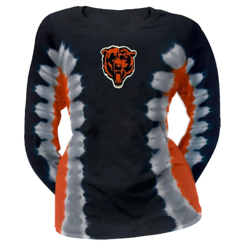 Chicago Bears - Team Colors Juniors Long Sleeve T-Shirt sold by Old Glory