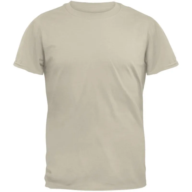 100% Organic Cotton Natural T-Shirt sold by Old Glory