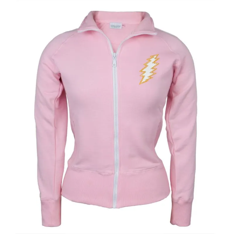 Grateful Dead - Pink Bolt Juniors Track Jacket sold by Old Glory