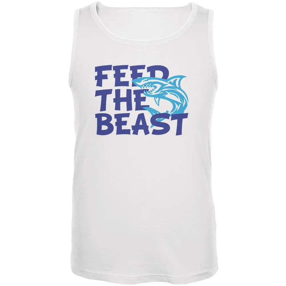 Shark Sharks Feed the Beast Mens Tank Top sold by Old Glory product image thumbnail 2
