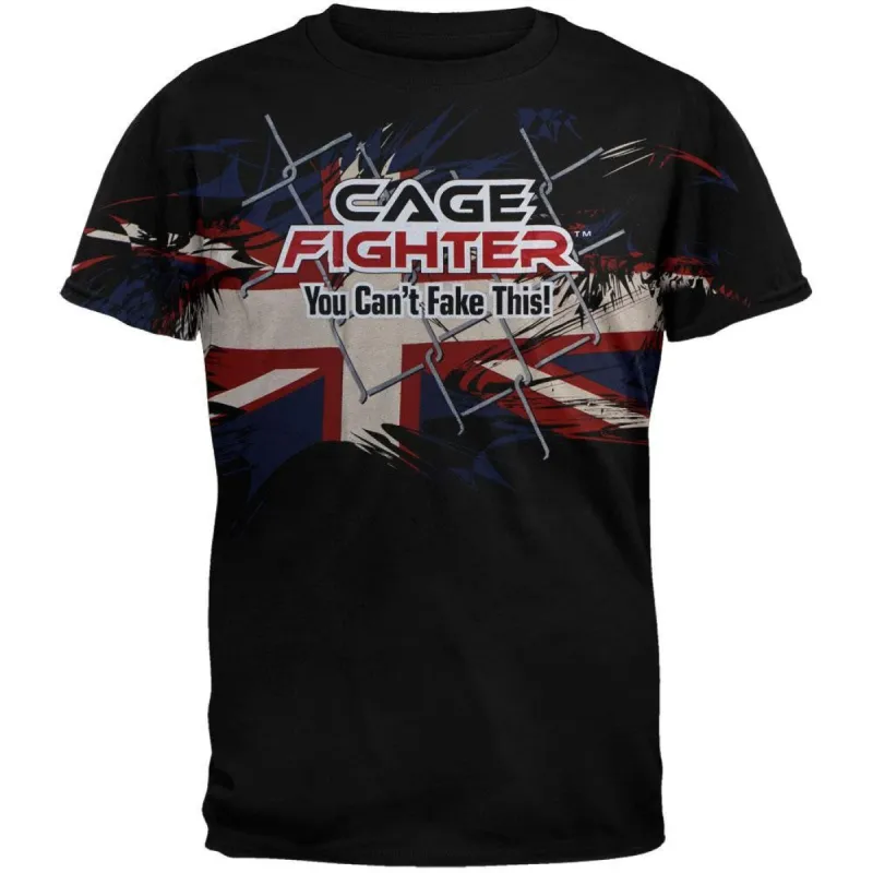 Cage Fighter - Michael Bisping Blast T-Shirt sold by Old Glory