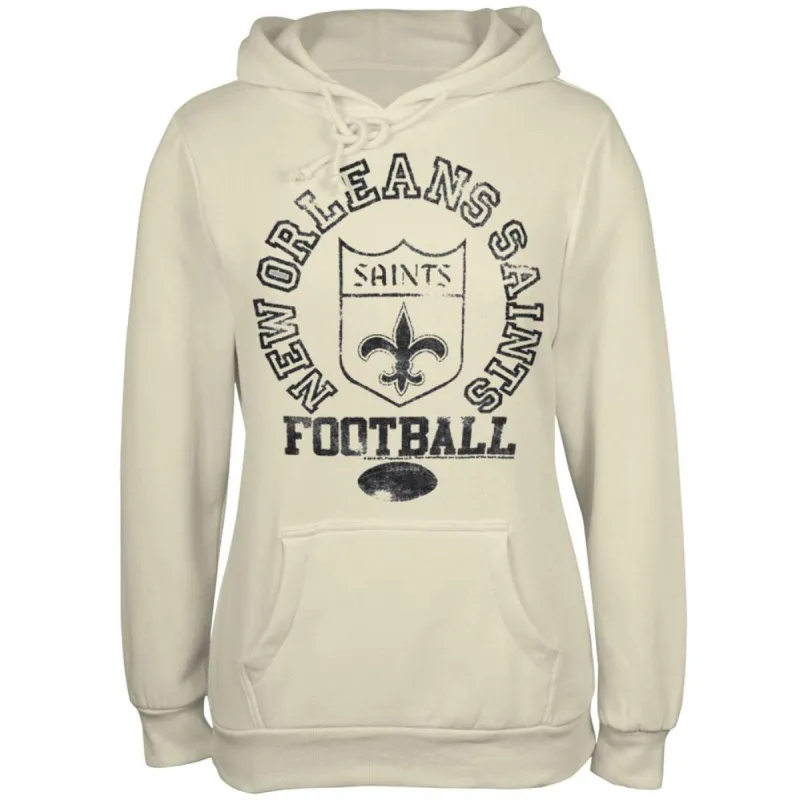 New Orleans Saints - Old School Logo Juniors Hoodie made by Old Glory
