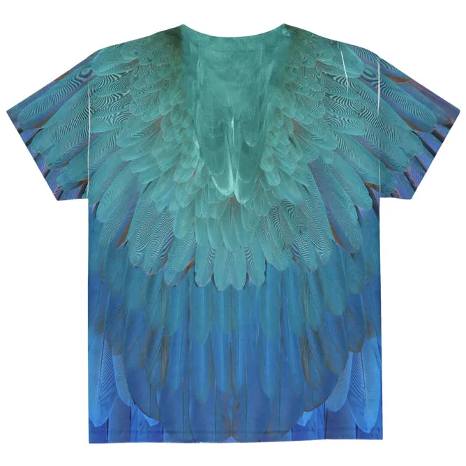 Halloween Costume Blue & Yellow Parrot Macaw Costume All Over Youth T Shirt sold by Old Glory product image thumbnail 2