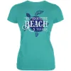 Summer Sun Sea Turtle St. Augustine Beach Juniors Soft T Shirt sold by Old Glory