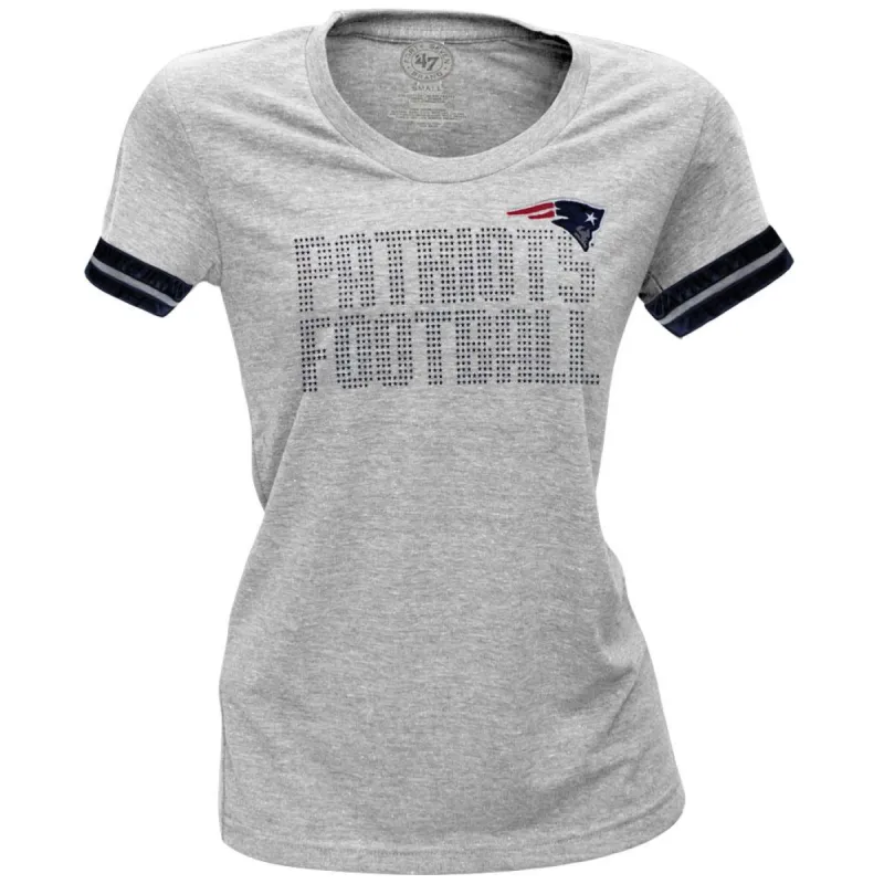 New England Patriots - Showtime Premium Juniors Scoop T-Shirt sold by Old Glory
