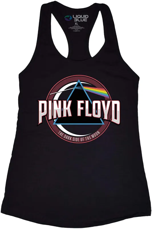 Pink Floyd - Blue Prism Juniors Racerback Tank Top sold by Old Glory