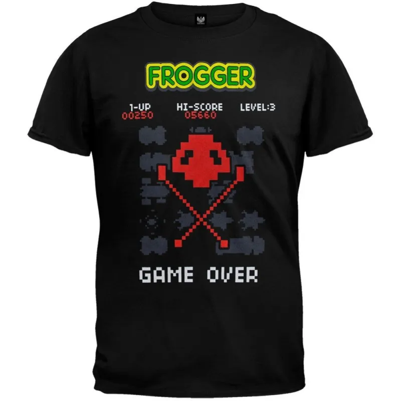 Frogger - Game Over T-Shirt sold by Old Glory