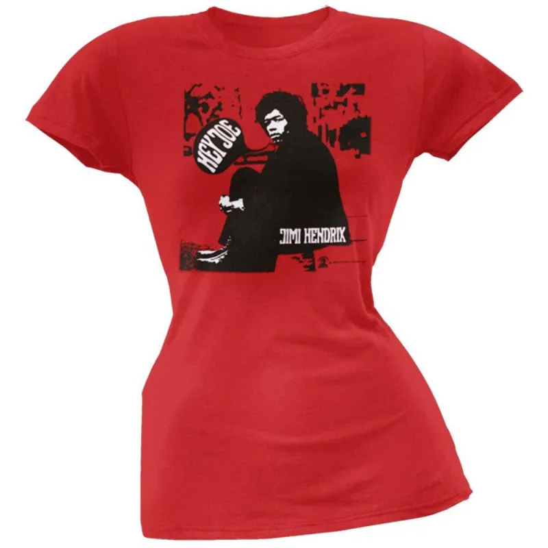 Jimi Hendrix - Hey Joe Juniors T-Shirt sold by Old Glory