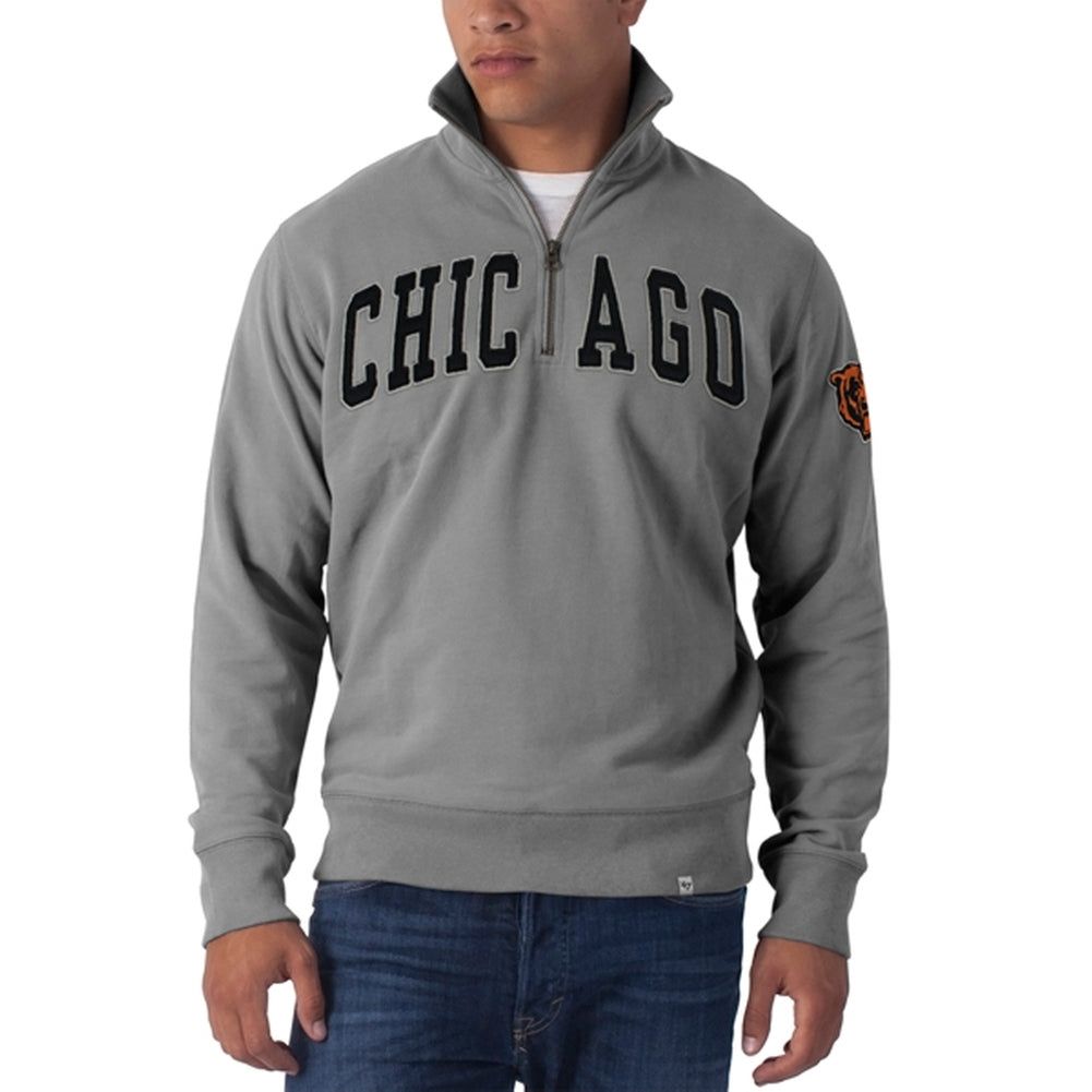 Chicago Bears - Striker 1/4 Zip Premium Sweatshirt sold by Old Glory
