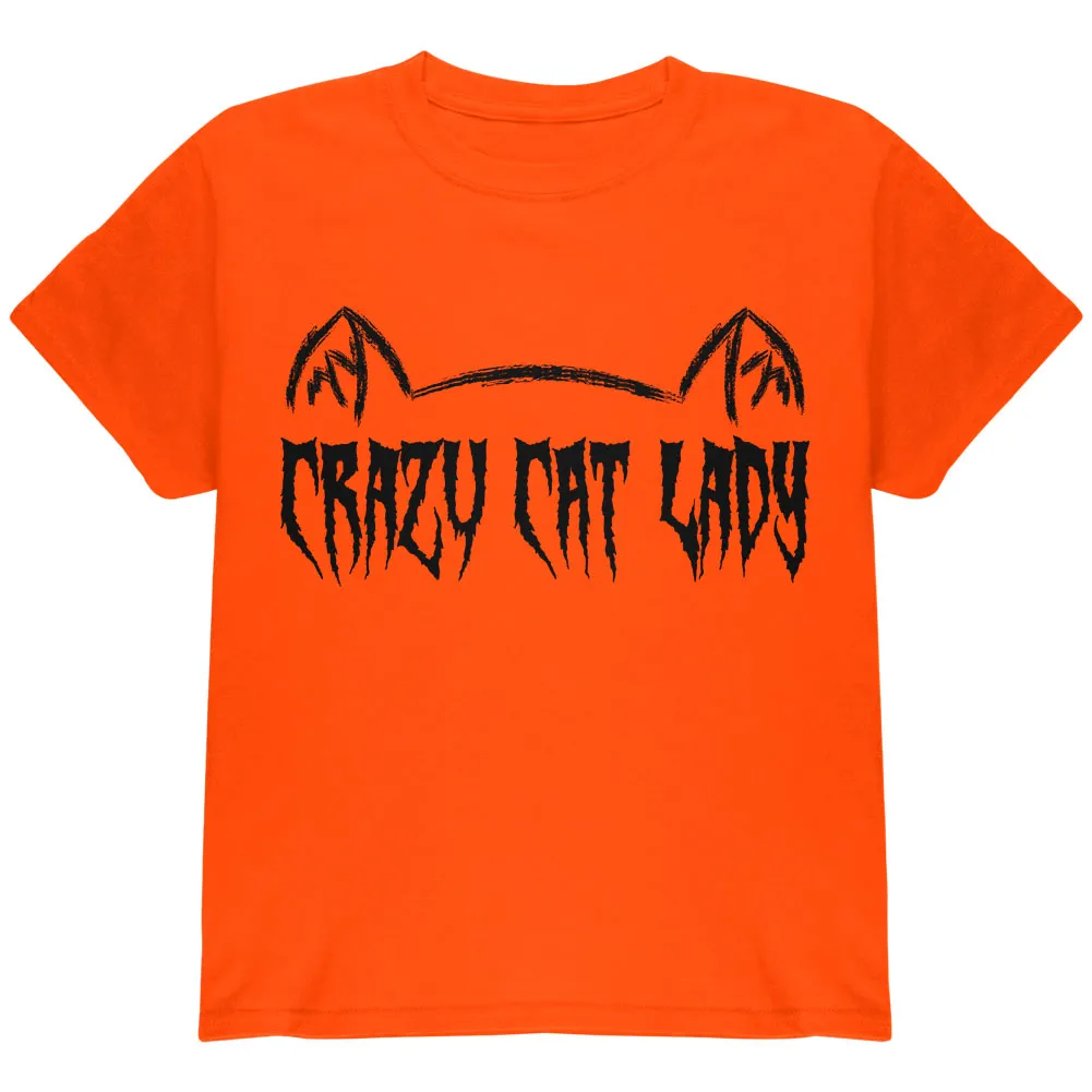 Halloween Crazy Cat Lady Youth T Shirt sold by Old Glory product image thumbnail 2