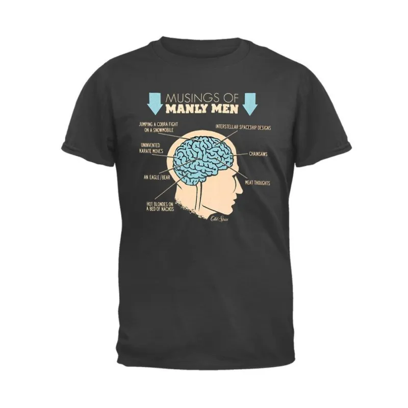 Old Spice - Musings Of Manly Men T-Shirt made by Old Glory