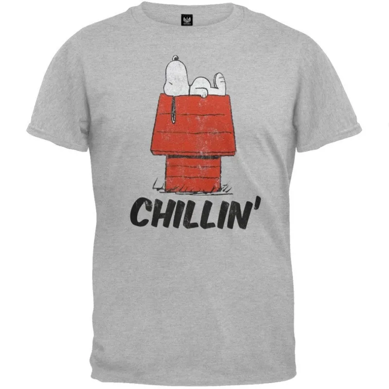 Peanuts - Snoopy Chillin Soft T-Shirt sold by Old Glory