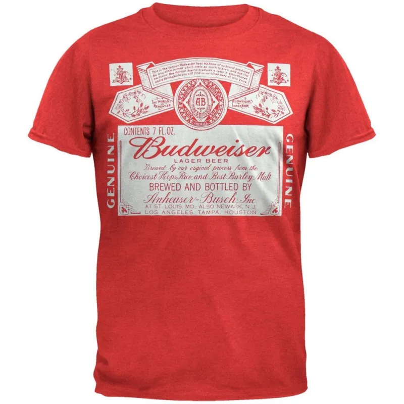 Budweiser - Old Timer Soft T-Shirt sold by Old Glory