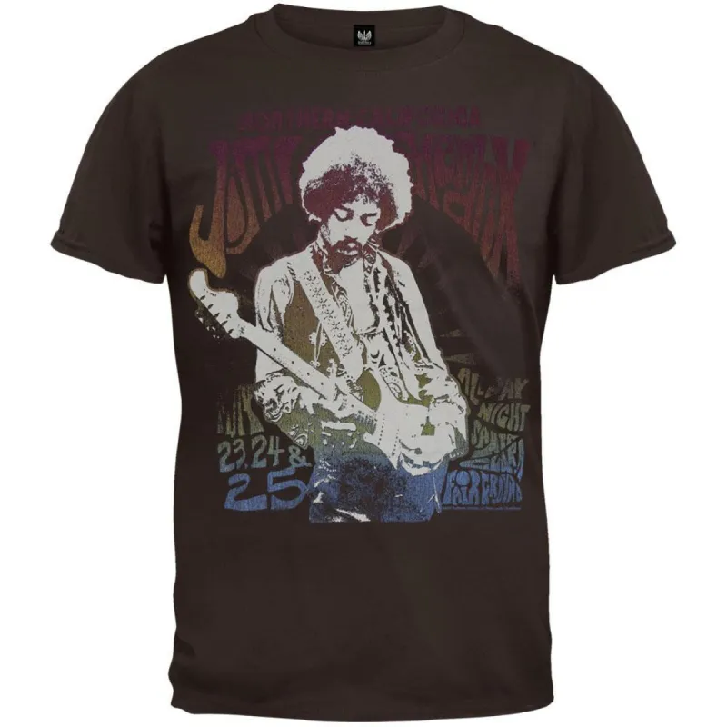 Jimi Hendrix - Northern California Soft T-Shirt sold by Old Glory